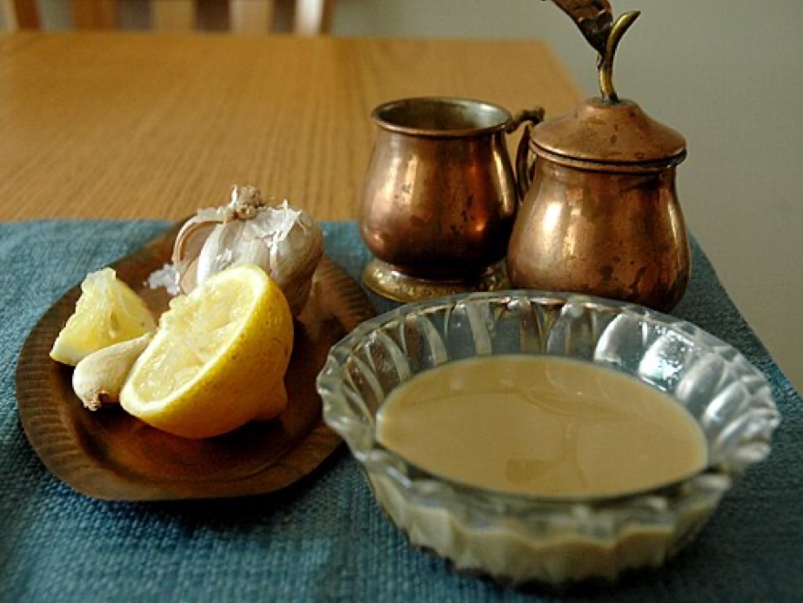 Garlic & Green Tahini Sauce